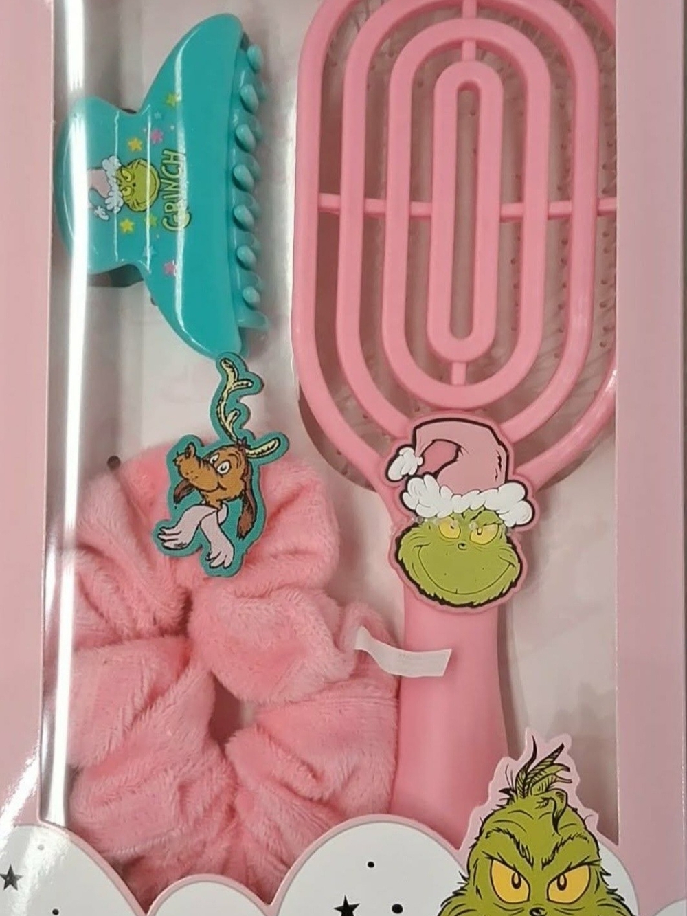 New The Grinch Hair Accessory Set